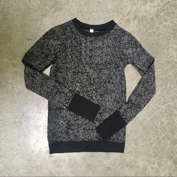 lululemon athletica Tops - NWOT Lululemon Rest Less Pullover 4 Black White